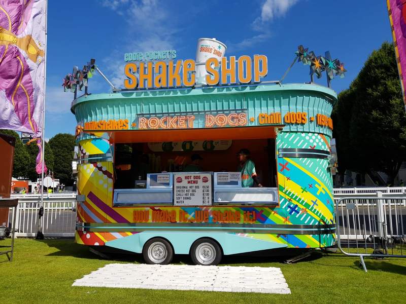 Shake Shop mobile catering unit